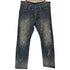 ビューティーアンドユースユナイテッドアローズ BEAUTY & YOUTH UNITED ARROWS SLIM FIT ペイント ペンキ 加工 ボタンフライ スリム デニム パンツ メンズ 32