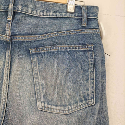 ビューティーアンドユースユナイテッドアローズ BEAUTY & YOUTH UNITED ARROWS SLIM FIT ペイント ペンキ 加工 ボタンフライ スリム デニム パンツ メンズ 32