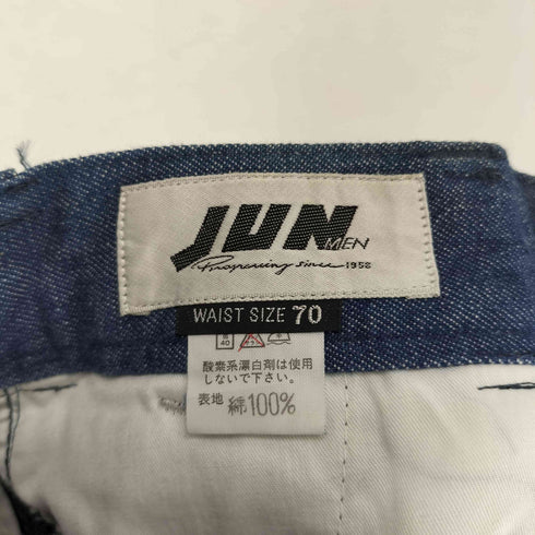 ジュンメン JUN MEN 2タック バルーン ワイド デニム パンツ メンズ W70
