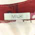 ミルク MILK チェリー フリルデザイン ノースリーブ ワンピース レディース