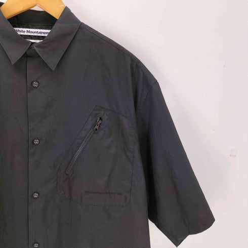 ホワイトマウンテニアリング WHITE MOUNTAINEERING THE TOKYO 別注 DRAW CORD S/S POCKET SHIRT ドローコード 半袖 ポケットシャツ メンズ 1