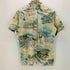レインスプーナー Reyn Spooner 90S 水着タグ 総柄 プリント アロハ シャツ メンズ import:M