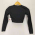 ロサンゼルスアパレル Los Angeles Apparel クロップド丈 クルーネック長袖Tシャツ Y2K レディース import:XS