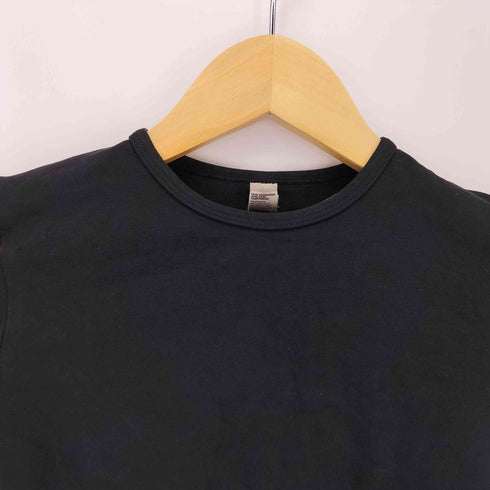 ロサンゼルスアパレル Los Angeles Apparel クロップド丈 クルーネック長袖Tシャツ Y2K レディース import:XS