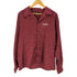 サブサエティ Subciety Paisley open collar ペイズリー オープン カラー 長袖シャツ レディース import:L
