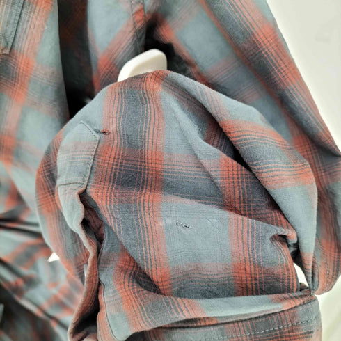 アレキサンダーワン Alexander Wang knotted plaid shirt ノット プレイド シート 半袖シャツ レディース 2