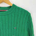 トミーヒルフィガー TOMMY HILFIGER JS M THEODORE CREW ケーブル編み クルーネックセーター メンズ M