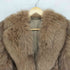 WHITE BEAR real fur jacket リアルファージャケット レディース JPN:11号