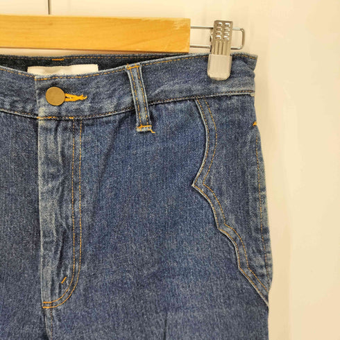 トーガプルラ TOGA PULLA 20AW Denim pants ウエスタンフレアデニム レディース 34