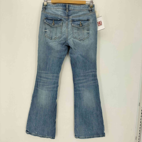 ザラ ZARA ブーツカットローライズデニムパンツ Y2K レディース 34