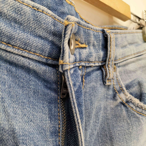 ザラ ZARA ブーツカットローライズデニムパンツ Y2K レディース 34