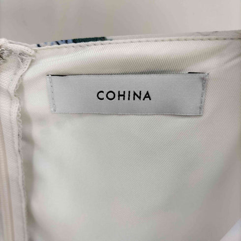 コヒナ COHINA 花柄 L/S ワンピース レディース REGULAR