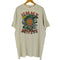 オニータ ONEITA 90S USA製 袖裾シングル DOMINO COLLEGE TOUR 1995 アーティスト ツアー アニマル 両面プリント クルーネック Tシャツ メンズ import:XL