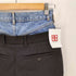 アンスクリア INSCRIRE 22AW Chalk Stripe Layered Pants チョークストライプ レイヤード パンツ レディース 36