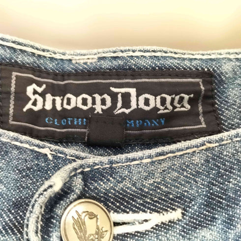 SNOOP DOGG ロゴ刺繍 デニム ショーツ Y2K メンズ 34