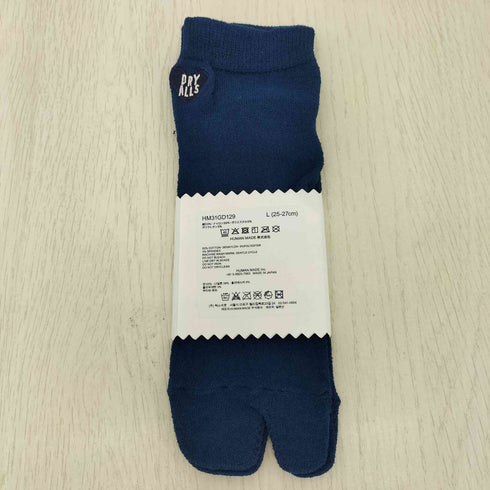 ヒューマンメイド HUMAN MADE 26ss 2-Pack Tabi Socks Navy メンズ L