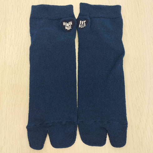 ヒューマンメイド HUMAN MADE 26ss 2-Pack Tabi Socks Navy メンズ L