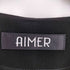 エメ AIMER レイヤードライク 比翼 シースルースリーブ ワンピース パーティドレス レディース JPN:S