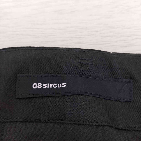 ゼロエイトサーカス 08sircus Viscose Mad Cross Side Zip Pants ビスコースマッドクロスサイドジップパンツ メンズ 4