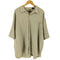 ジョージ GEORGE 00s LINEN BLEND リネン レーヨン 半袖 オープンカラー シャツ メンズ 2XL