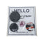 マディソンブルー MADISONBLUE HELLO 5個入り バッジ レディース
