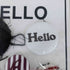 マディソンブルー MADISONBLUE HELLO 5個入り バッジ レディース