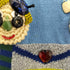 アルベロベロ OLLEBOREBLA オレボレブラ 手繋ぎキャラクター ビーズ刺繍 長袖ニット レディース