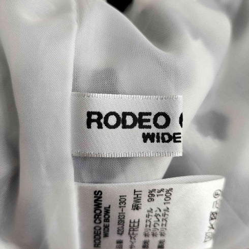 ロデオクラウンズ RODEO CROWNS 楊柳イージースカーチョ ワイドパンツ レディース FREE