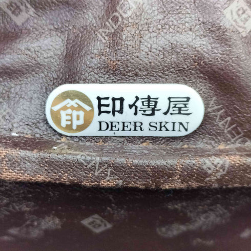 インデンヤ INDEN-YA 印傳屋 モノグラムミニボストンバッグ メンズ