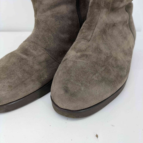 ハッシュパピーズ HUSH PUPPIES 裏地ファー スエードミドルブーツ レディース 23
