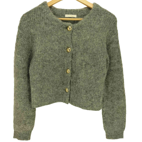 プロポーションバイボディードレッシング PROPORTION BODY DRESSING ゴールド釦シャギーニットカーディガン レディース FR