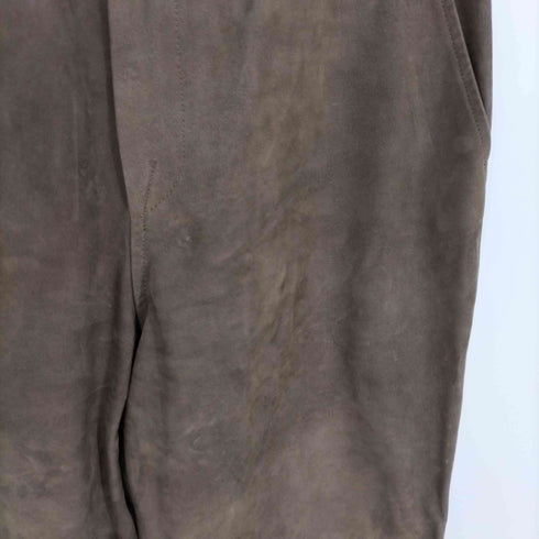 ベッドフォード BED J.W. FORD Not Training ヌバックレザートラックパンツ メンズ JPN:3