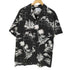 80S USA製 地図柄 ボックスシルエット S/S アロハ シャツ メンズ