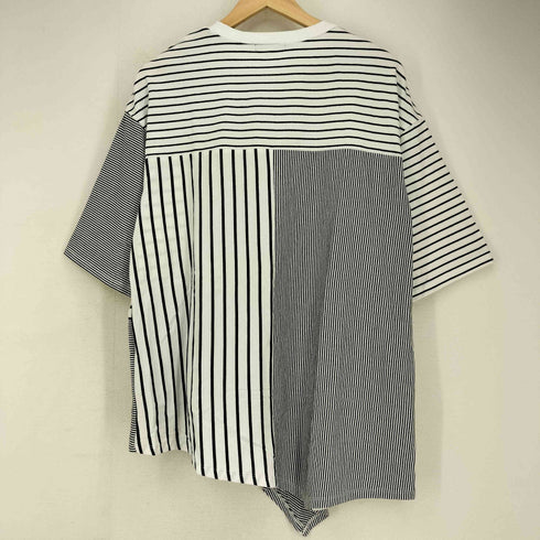 オズモーシス OSMOSIS 切替イレギュラーヘムTシャツ レディース ONE SIZE