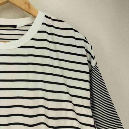 オズモーシス OSMOSIS 切替イレギュラーヘムTシャツ レディース ONE SIZE