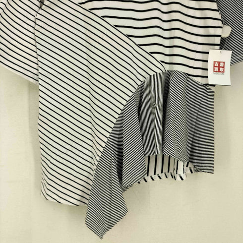 オズモーシス OSMOSIS 切替イレギュラーヘムTシャツ レディース ONE SIZE