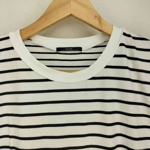 オズモーシス OSMOSIS 切替イレギュラーヘムTシャツ レディース ONE SIZE