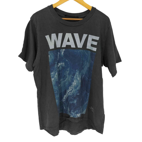 JUN/NAKAYAMA WAVE グラフィックプリント Tシャツ ストリート メンズ import:L