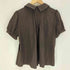 スナオクワハラ sunaokuwahara プリーツ レース切替 S/S シャツ レディース JPN:M
