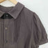 スナオクワハラ sunaokuwahara プリーツ レース切替 S/S シャツ レディース JPN:M