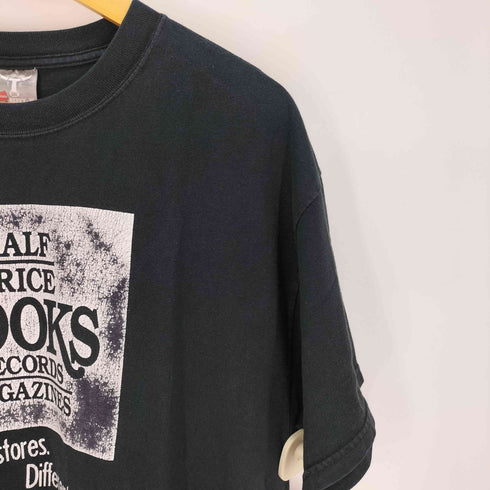 ヘインズ Hanes 牛タグ HALF PRICE BOOKS 企業 クルーネック Tシャツ メンズ import:L