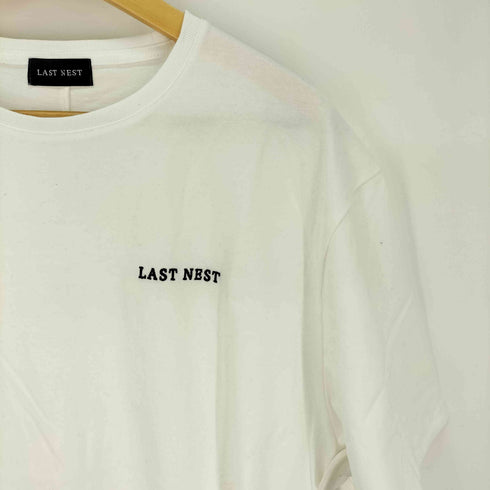 ラストネスト LAST NEST 刺繍ロゴ クルーネック Tシャツ メンズ JPN:L