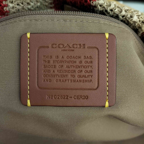 コーチ COACH シティ トート バッグ・ストライプ アンド チャーム レディース