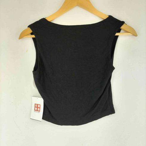 UNCMHISEX スクエアネック タンクトップ レディース import:M