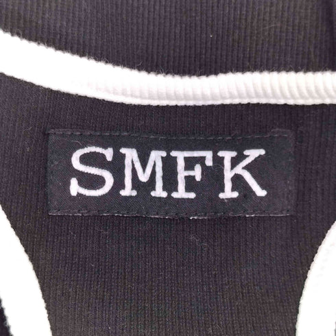 SMFK ロゴプリント クロップド タンクトップ レディース