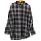 フリークスストア FREAKS STORE 25AW Relax Fit リラックスフィット ブリーチ加工 オンブレチェック ネルシャツ メンズ JPN:L