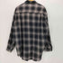 フリークスストア FREAKS STORE 25AW Relax Fit リラックスフィット ブリーチ加工 オンブレチェック ネルシャツ メンズ JPN:L