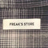 フリークスストア FREAKS STORE 25AW Relax Fit リラックスフィット ブリーチ加工 オンブレチェック ネルシャツ メンズ JPN:L