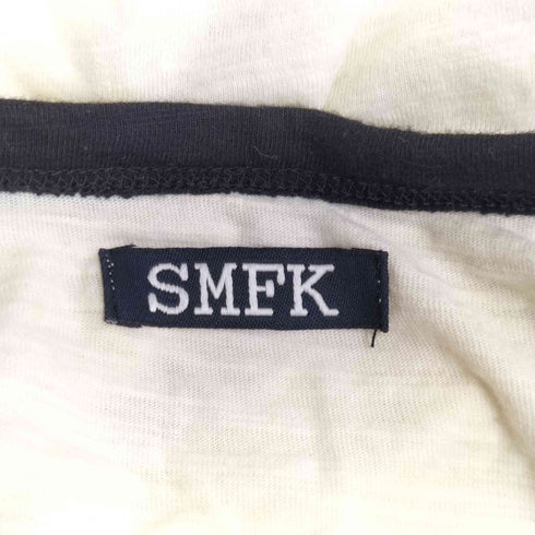 SMFK バードプリント クロップド ラグラン カットソー レディース JPN:L