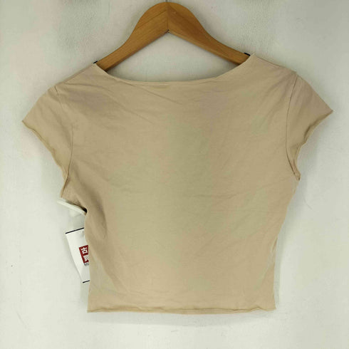 BEER BRO バタフライプリント 半袖Tシャツ レディース